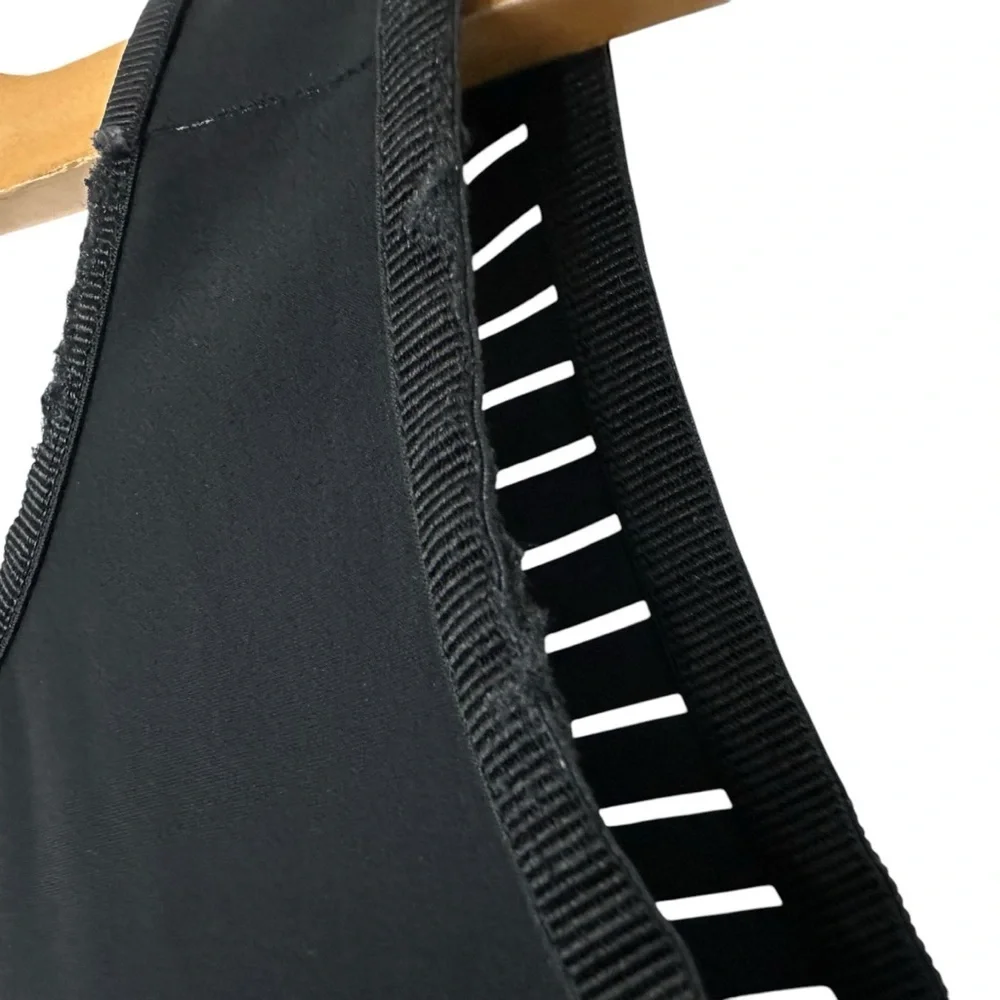 Lululemon Womens Both Ways Dress Size Stripe Black Reversible 6? Sleeveless - Picture 11 of 13